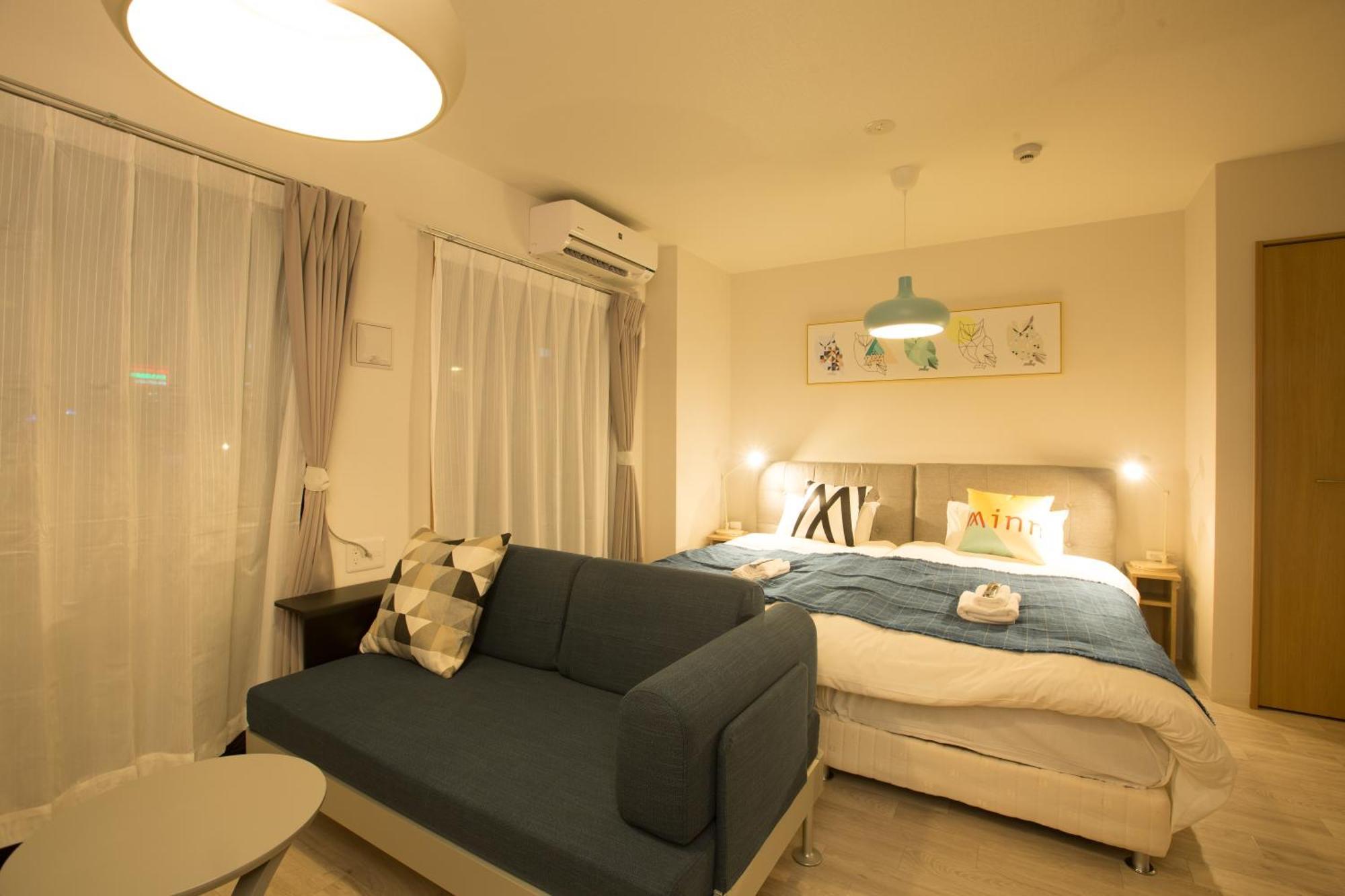Apartmán Sky Living Namba Ósaka Pokoj fotografie