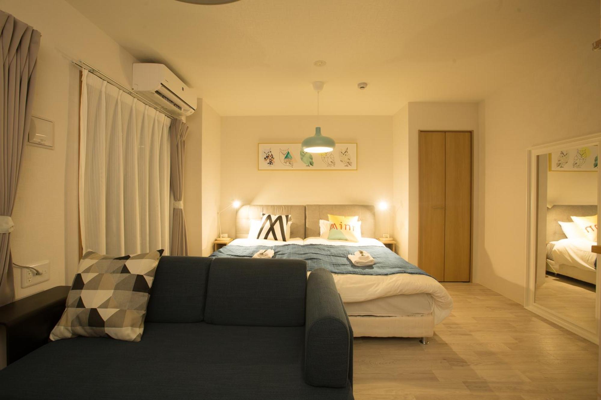 Apartmán Sky Living Namba Ósaka Pokoj fotografie