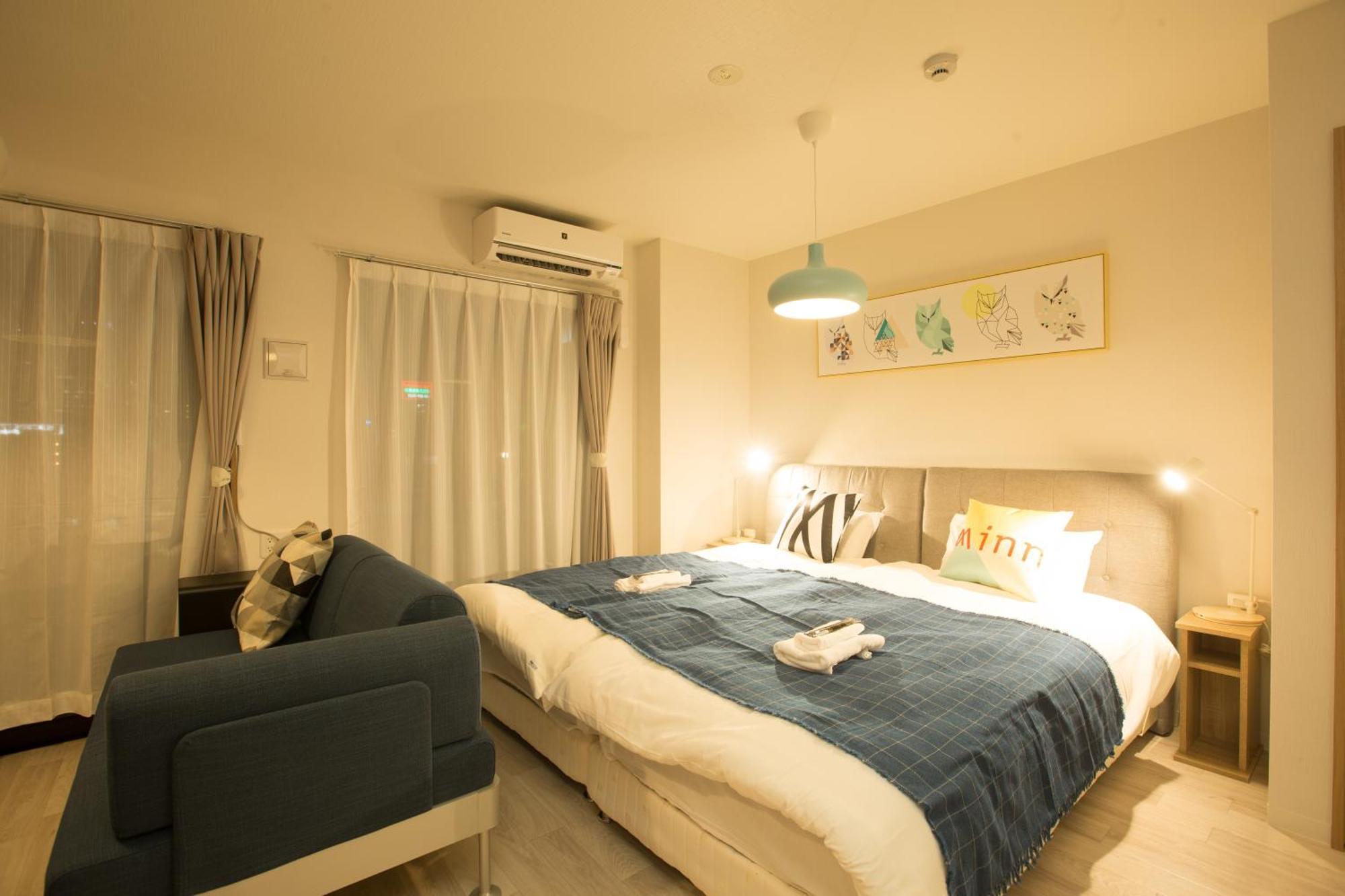 Apartmán Sky Living Namba Ósaka Pokoj fotografie