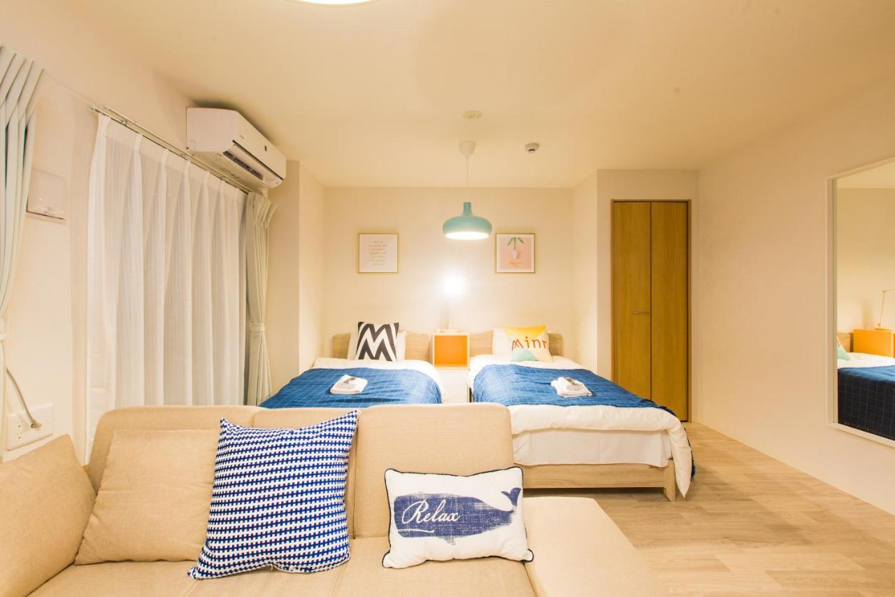 Apartmán Sky Living Namba Ósaka Pokoj fotografie
